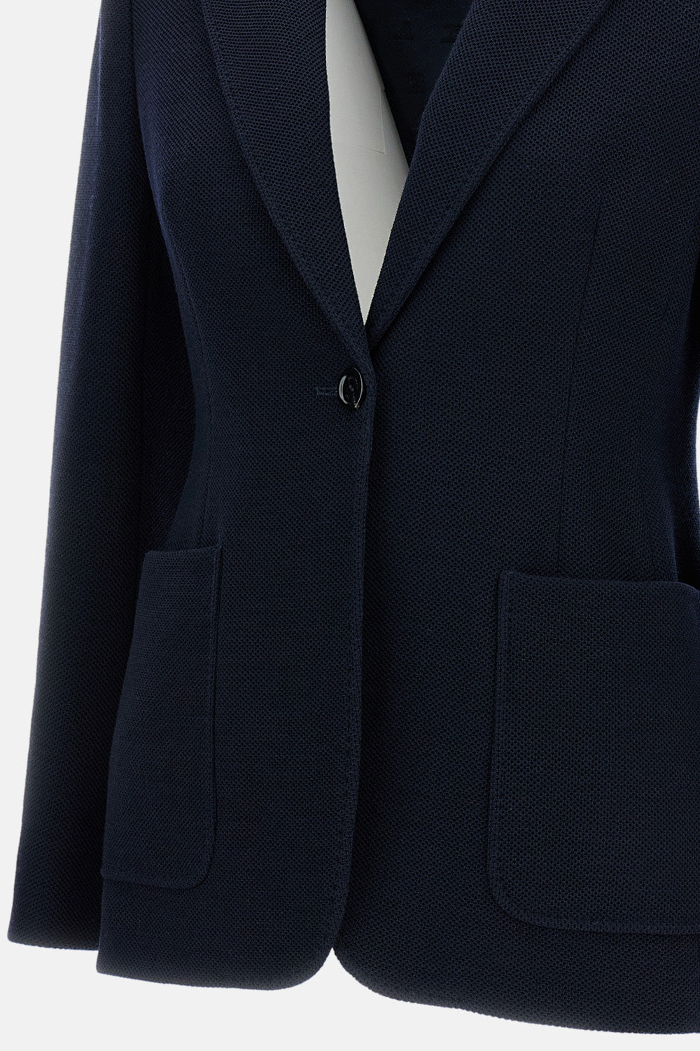 Max Mara Max Mara Women Bluette Utility Jersey Jacket