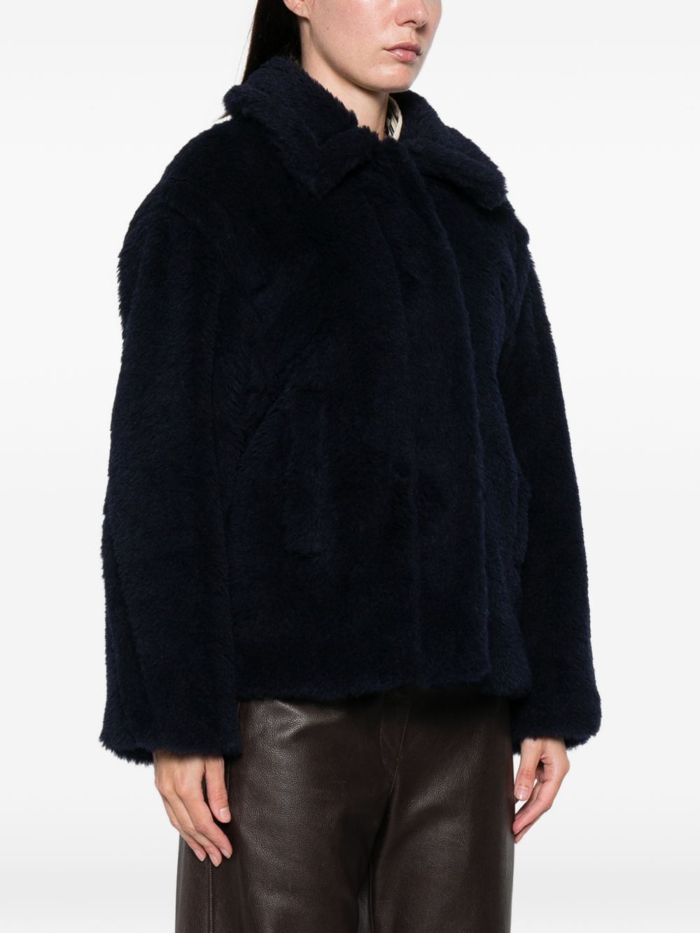 Max Mara Women Wool Short Coat