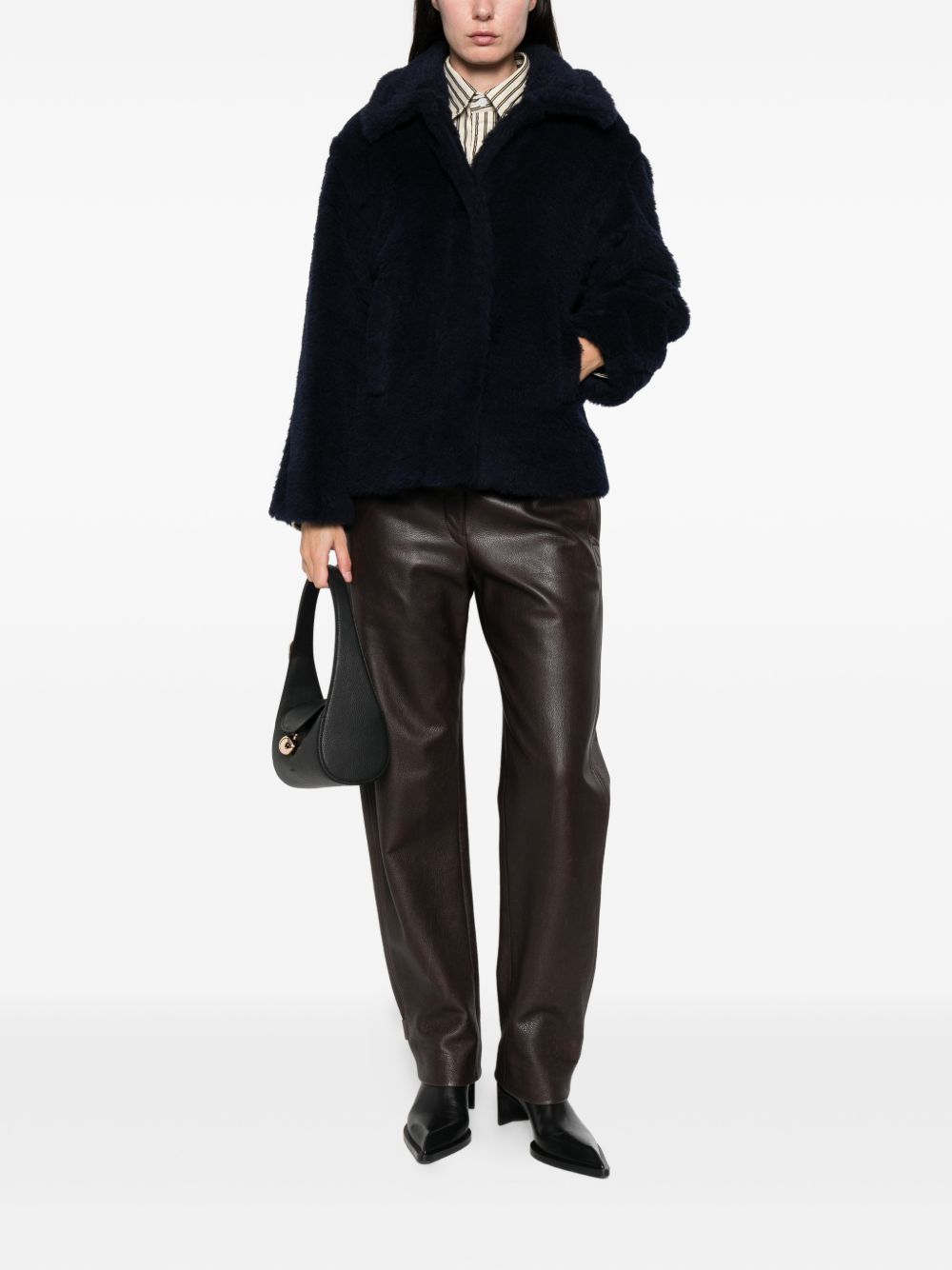 Max Mara Women Wool Short Coat