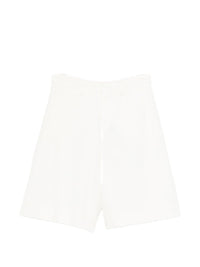 'S Max Mara Women Cotton And Linen Blend Shorts