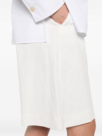 'S Max Mara Women Cotton And Linen Blend Shorts