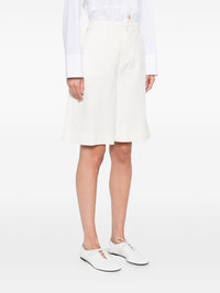 'S Max Mara Women Cotton And Linen Blend Shorts