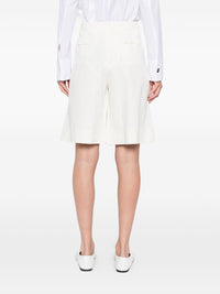 'S Max Mara Women Cotton And Linen Blend Shorts