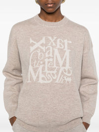 'S MAX MARA 'S Max Mara Women Logo Crewneck Sweater