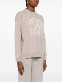 'S MAX MARA 'S Max Mara Women Logo Crewneck Sweater