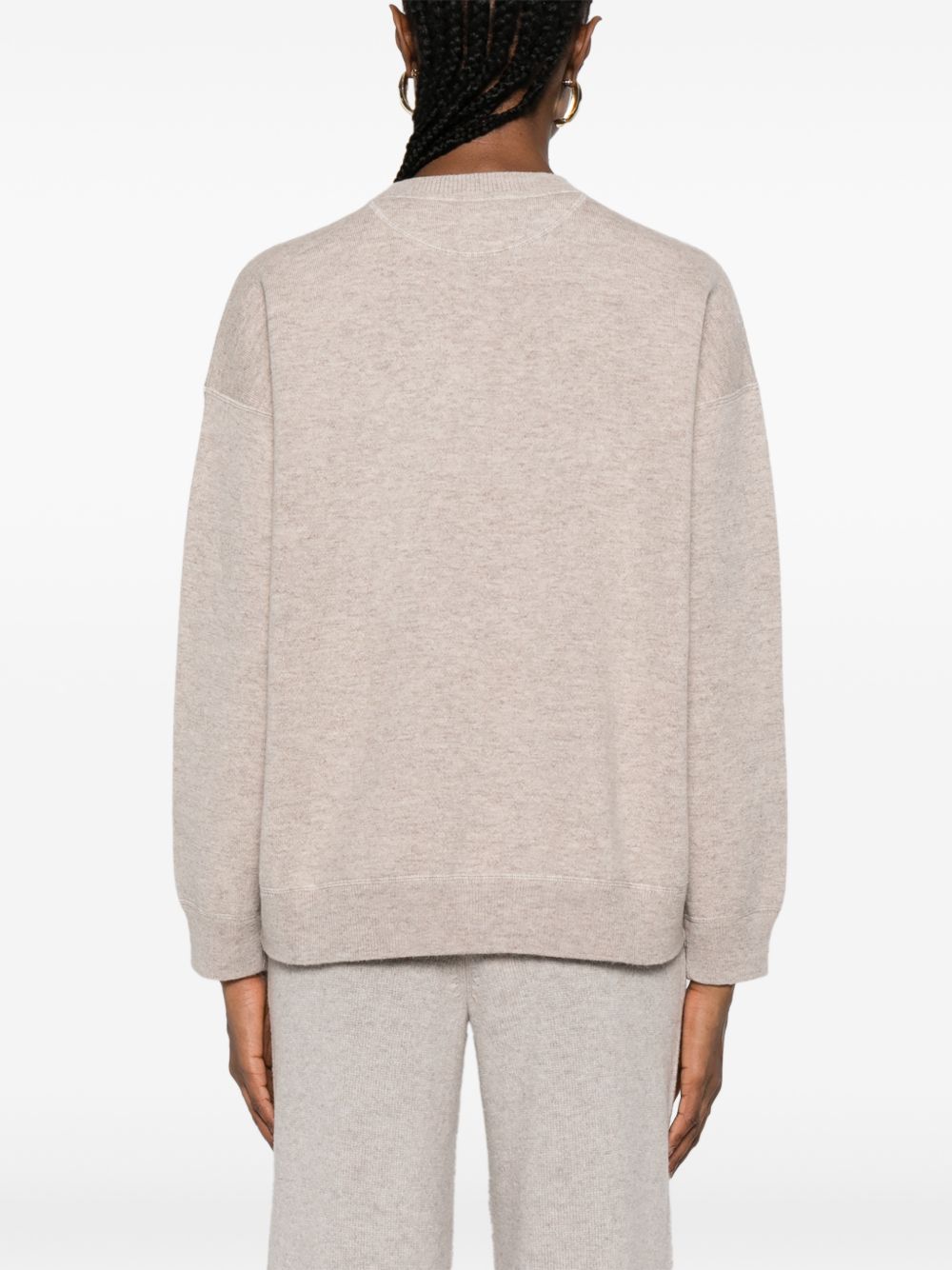 'S MAX MARA 'S Max Mara Women Logo Crewneck Sweater