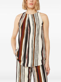 MAX MARA Max Mara Women Striped Silk Top