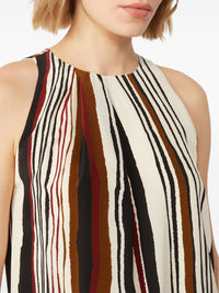 MAX MARA Max Mara Women Striped Silk Top