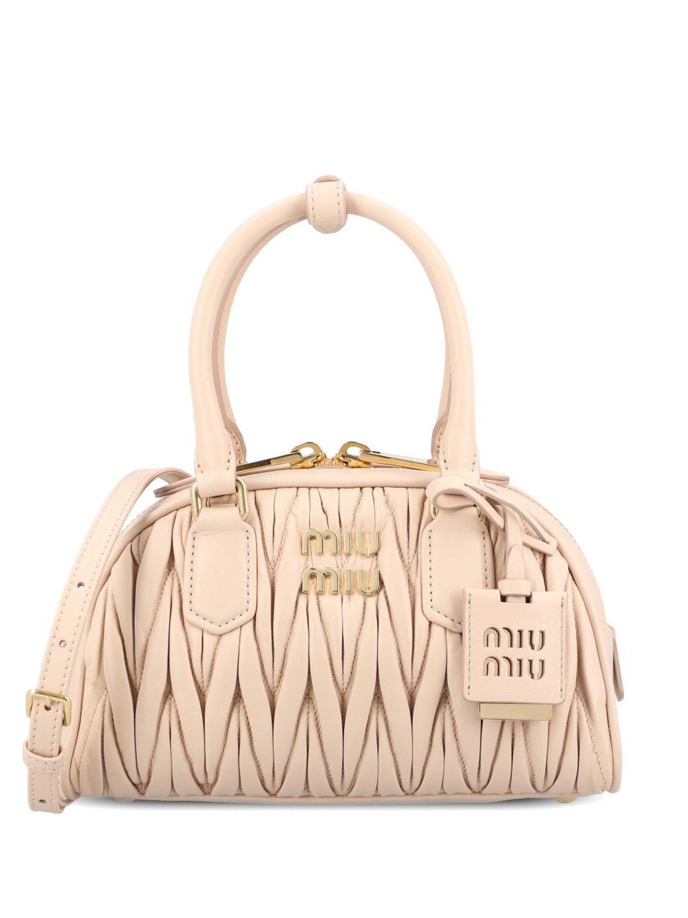 Miu Miu Women Arcadie Leather Handbag