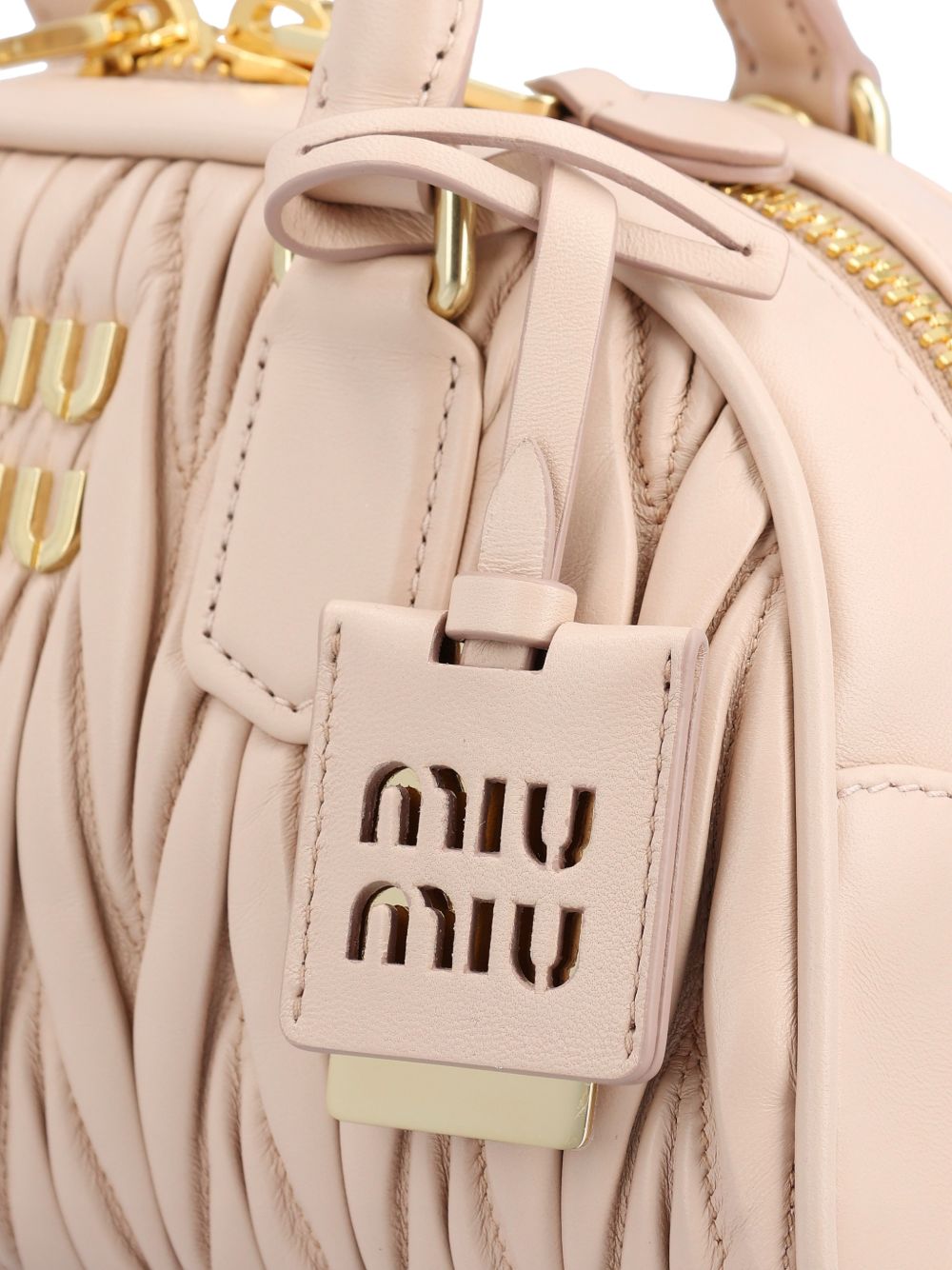 Miu Miu Women Arcadie Leather Handbag