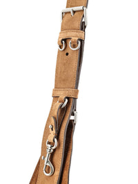 Miu Miu Women Utilitaire Suede Leather Crossbody Bag