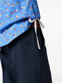 Miu Miu Women Wool Trousers