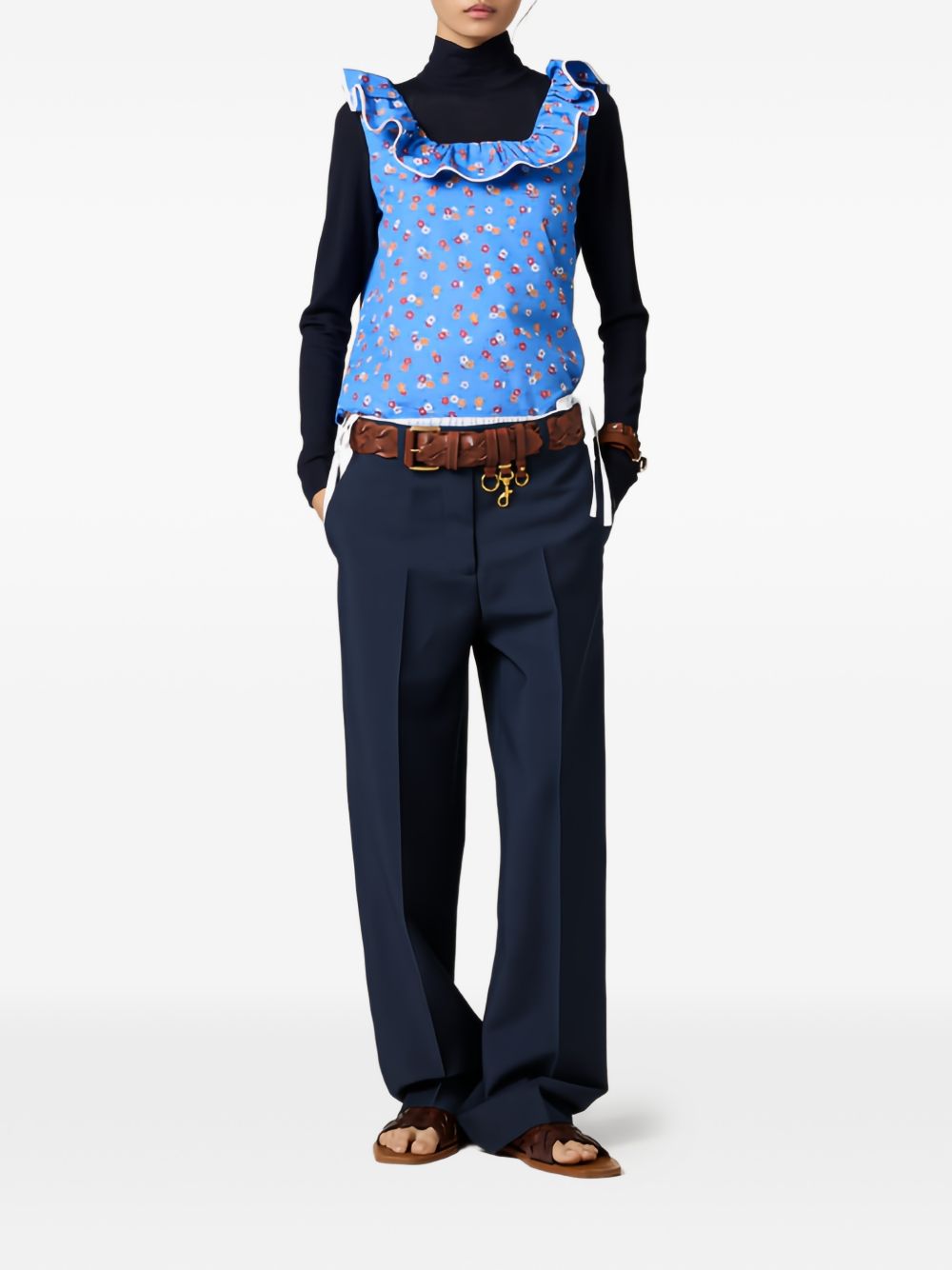 Miu Miu Women Wool Trousers