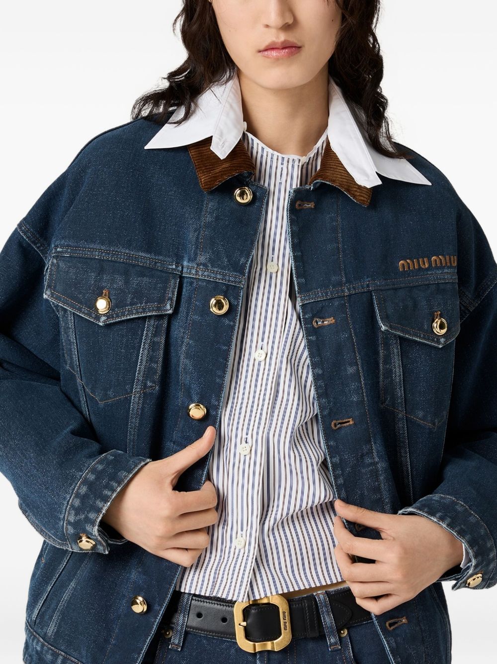 Miu Miu Women Denim Jacket