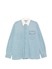 MIU MIU Miu Miu Women Denim Cotton Shirt
