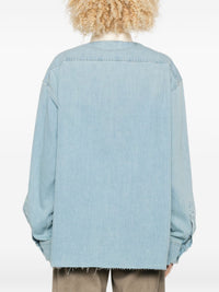 MIU MIU Miu Miu Women Denim Cotton Shirt