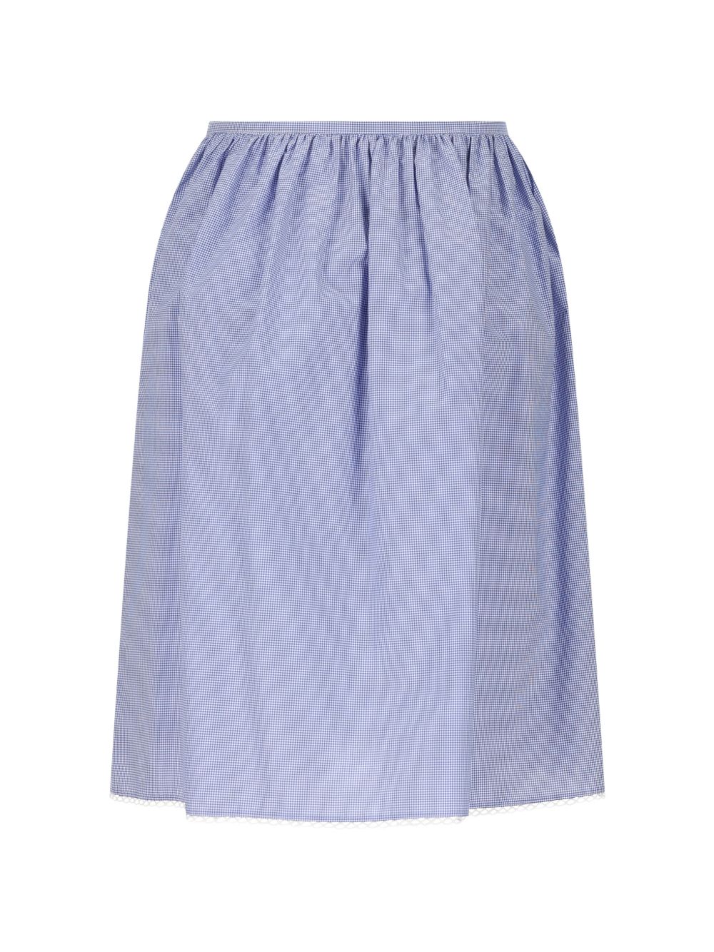 Miu Miu Women Cotton Midi Skirt