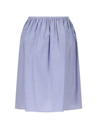 Miu Miu Women Cotton Midi Skirt