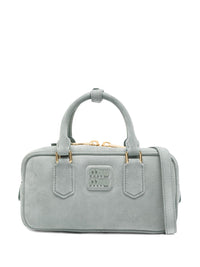 Miu Miu Women Arcadie Suede Leather Handbag