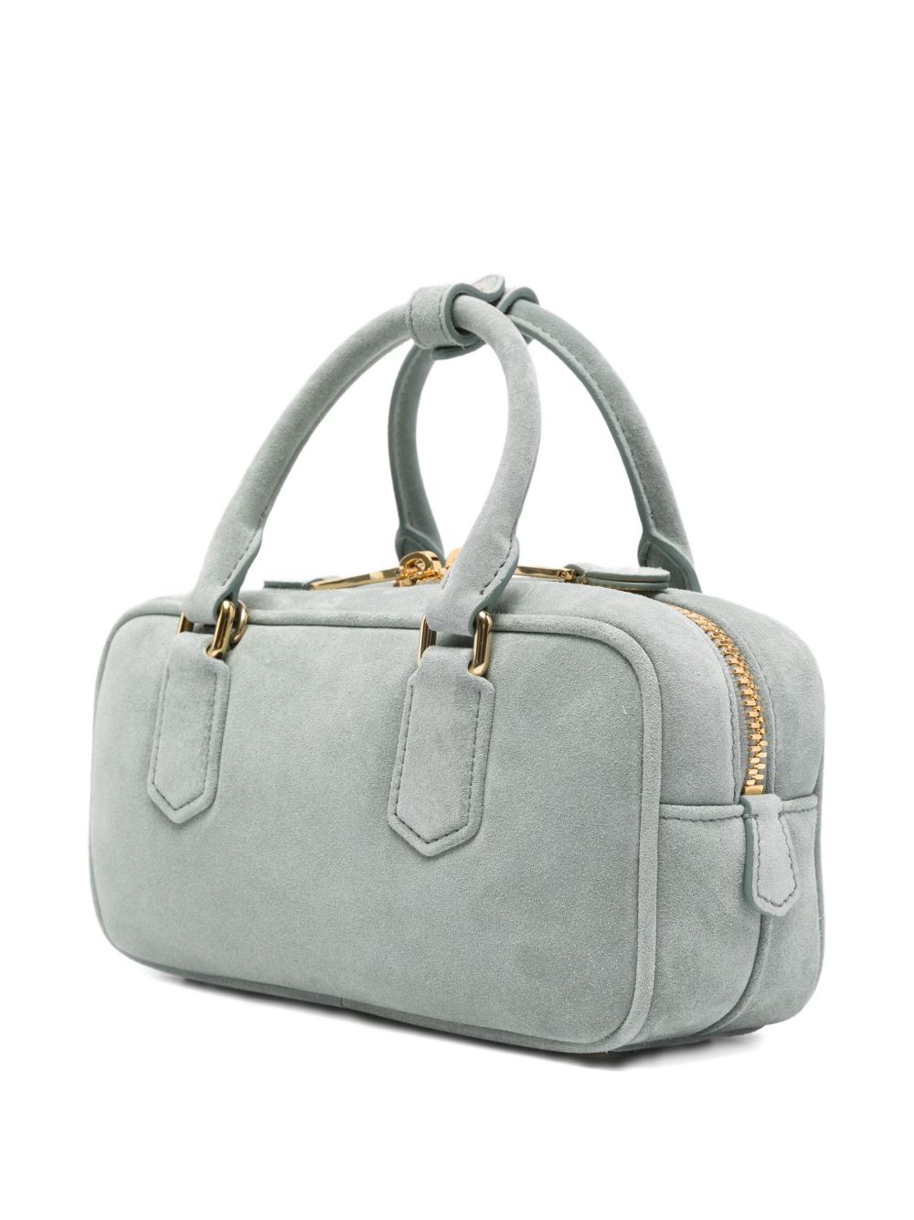 Miu Miu Women Arcadie Suede Leather Handbag