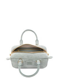 Miu Miu Women Arcadie Suede Leather Handbag