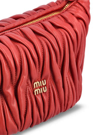 Miu Miu Women Matelassé Leather Mini Bag