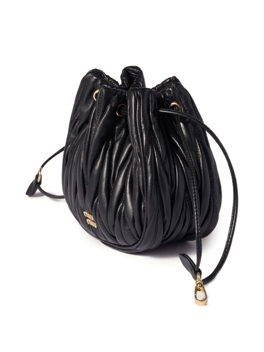 Miu Miu Women Matelassé Leather Mini Bag