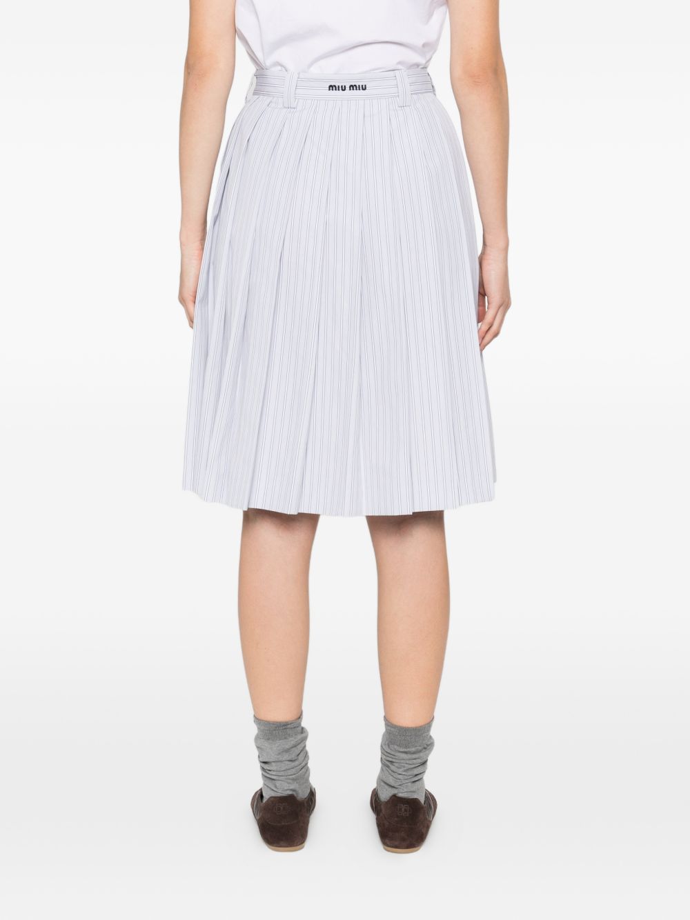 MIU MIU Miu Miu Women Cotton Midi Skirt