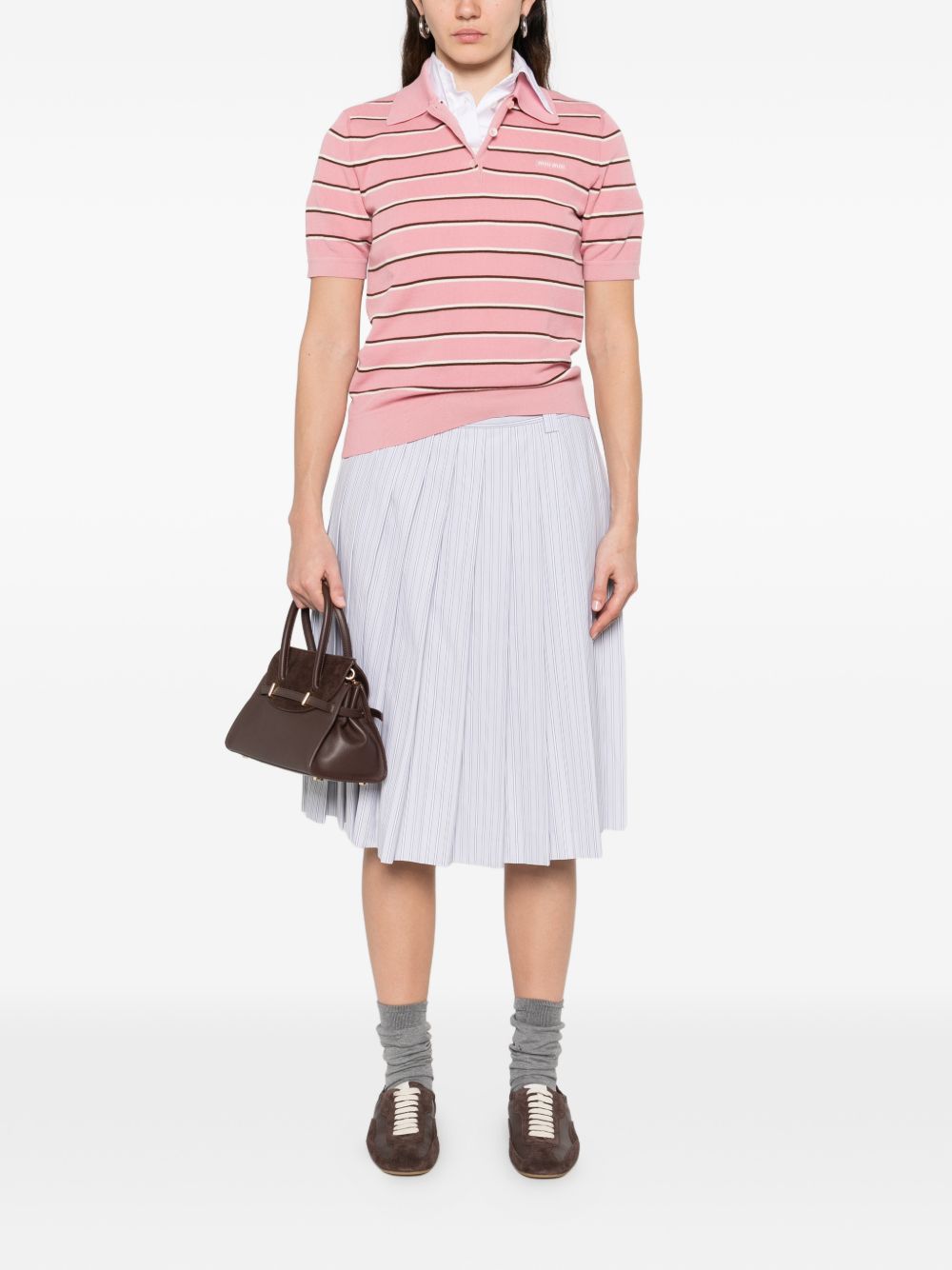 MIU MIU Miu Miu Women Cotton Midi Skirt
