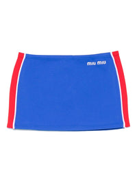 Miu Miu Women Nylon Mini Skirt