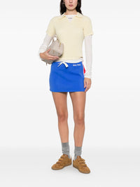 Miu Miu Women Nylon Mini Skirt