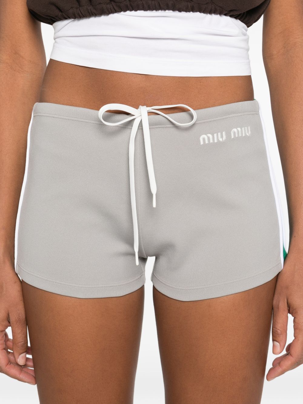 Miu Miu Women Nylon Shorts