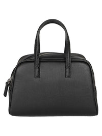 Mizuiro Women Small Leather Boston Bag