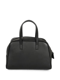 Mizuiro Women Small Leather Boston Bag