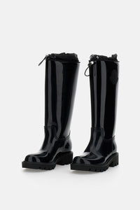 Moncler Women Kickstream Tall Rain Boots