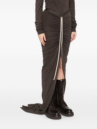 Moncler + Rick Owens Women Cotton Long Skirt