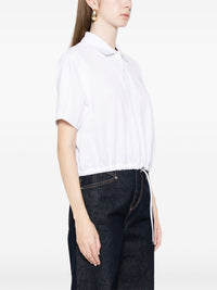 Moncler Women Logo Cotton Polo Shirt