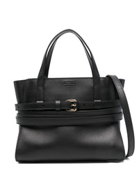 Moschino Women Tie Me Small Leather Handbag