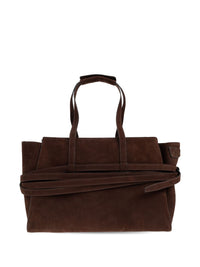 Moschino Women Tie Me Leather Handbag