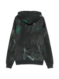 Off-White Men Dark Painting Skate Hoodie
