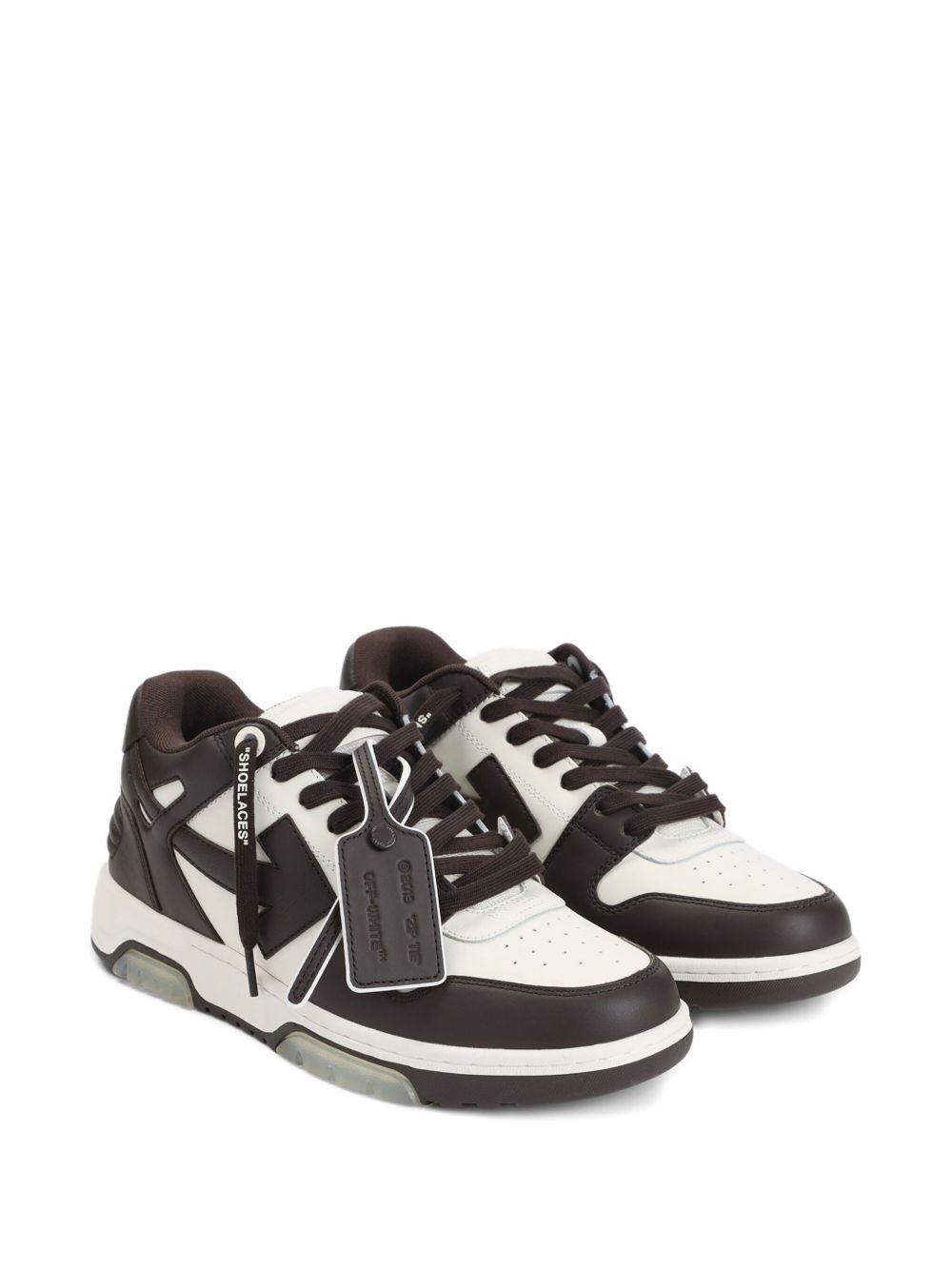 Off-White Men Out Of Office Leather Sneakers