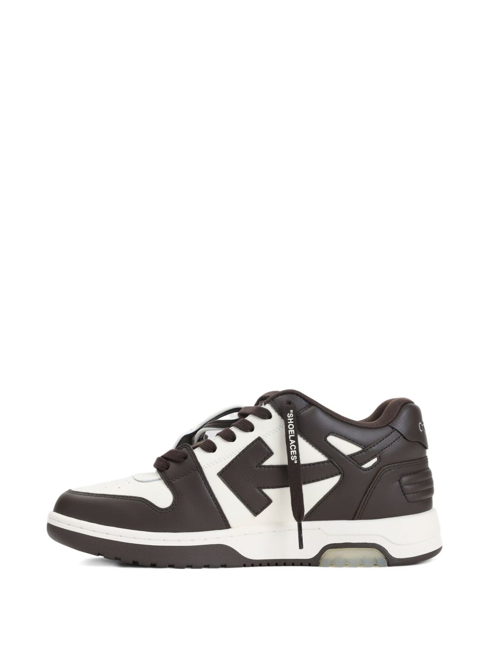 Off-White Men Out Of Office Leather Sneakers