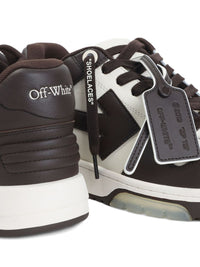 Off-White Men Out Of Office Leather Sneakers