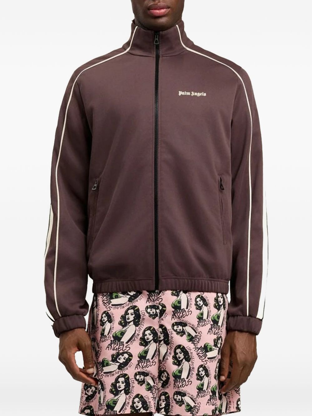Palm Angels Men Logo Track Top