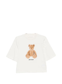 PALM ANGELS Palm Angels Women Bear Cotton T-Shirt