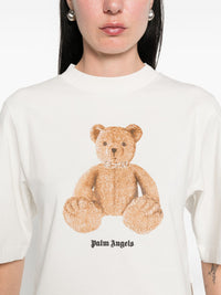 PALM ANGELS Palm Angels Women Bear Cotton T-Shirt