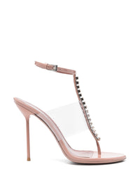 Paris Texas Women Lidia Leather Thong Sandals
