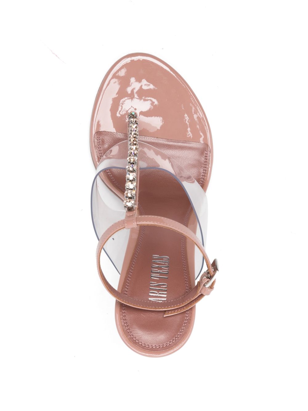 Paris Texas Women Lidia Leather Thong Sandals