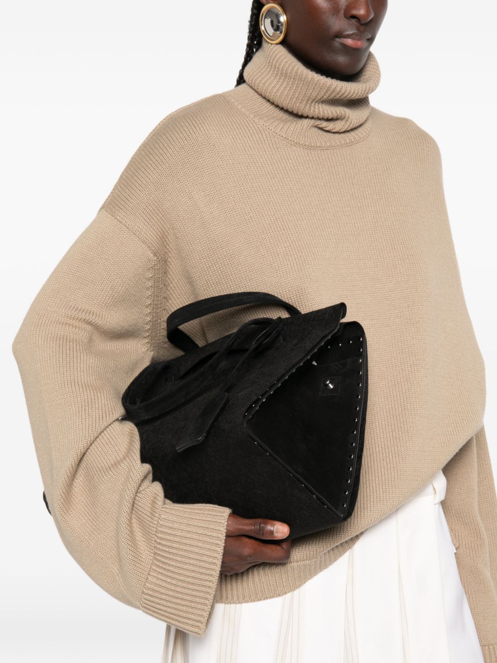 PHOEBE PHILO Phoebe Philo Women Stud Cabas Small Leather Tote