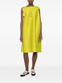 Pleats Please Issey Miyake Women Pleated Midi Dress